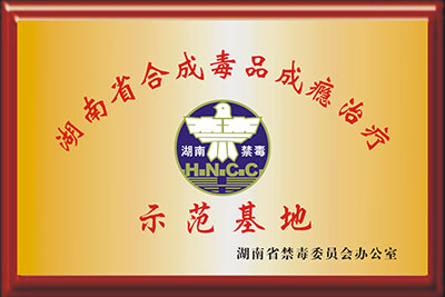 <b>湖南省合成毒品成瘾治疗示范基地</b>